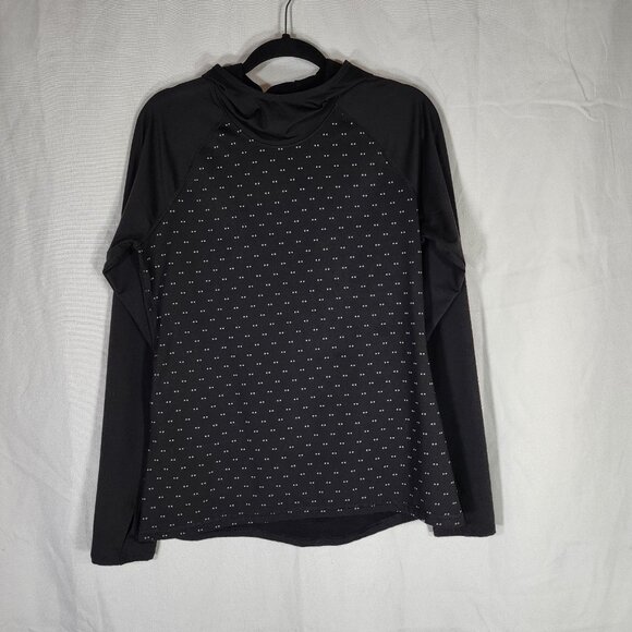 Old Navy Tops - Thermal Running Hoodie Reflective Front Outdoor Hiking Thumb Holes Womens L